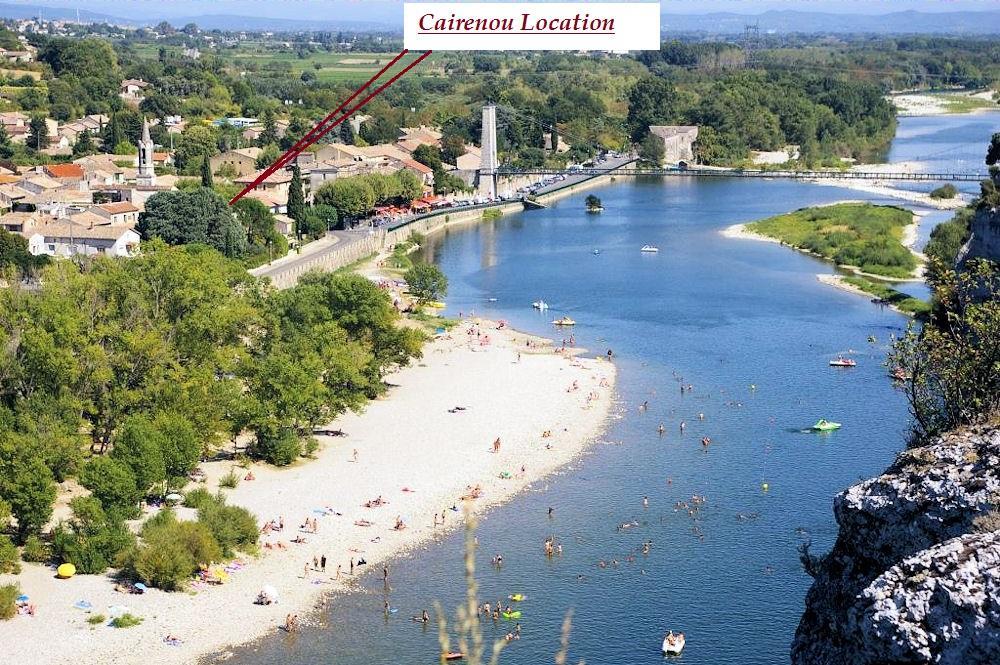 Ferienwohnung Cairenou Location Saint-Martin-dʼArdèche Exterior foto
